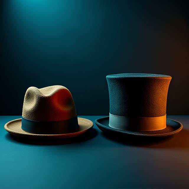 エレガントな歴史的ハットのコレクション